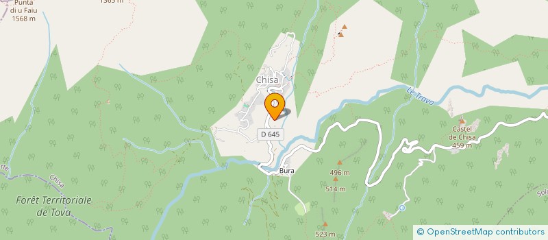 localisation de l'entreprise FBV à GHISONACCIA