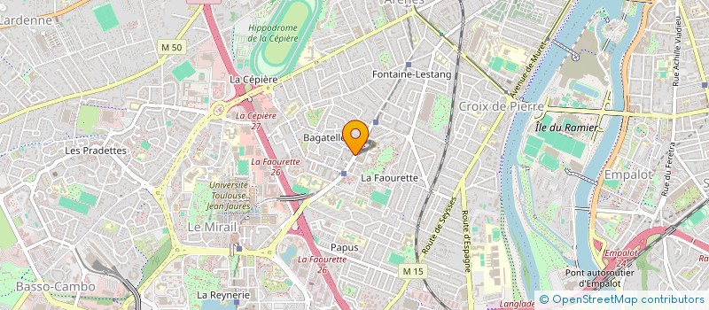 localisation de l'entreprise FBW GROUP à TOULOUSE