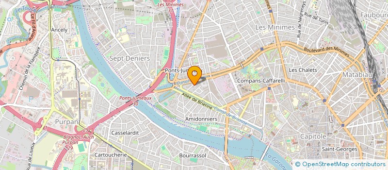 localisation de l'entreprise FBWA à TOULOUSE