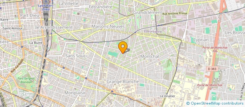 localisation de l'entreprise FBZ92  LYON