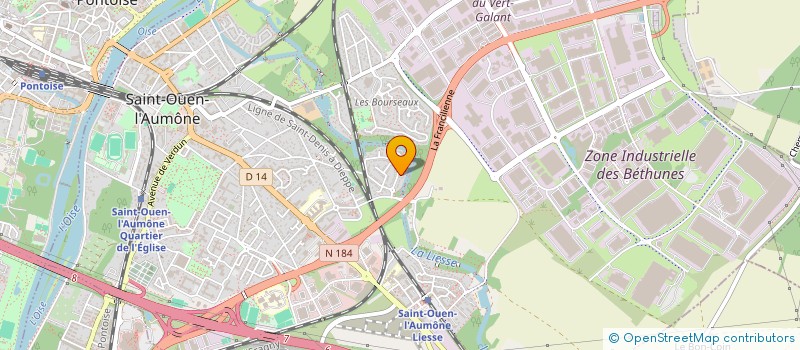 localisation de l'entreprise FBZEM10  SAINT-OUEN-L'AUMONE