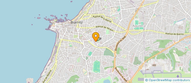 localisation de l'entreprise FC 21 OSSAU à BIARRITZ