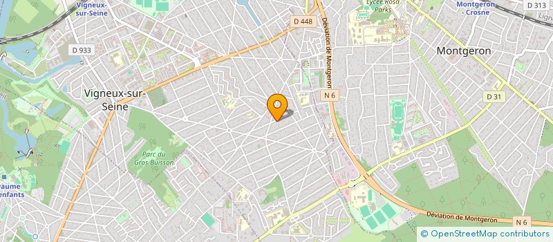 localisation de l'entreprise FC à VIGNEUX-SUR-SEINE