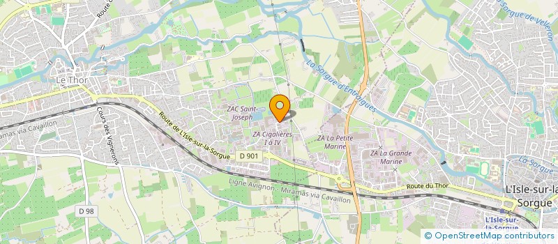 localisation de l'entreprise FC AGILIS  LE THOR