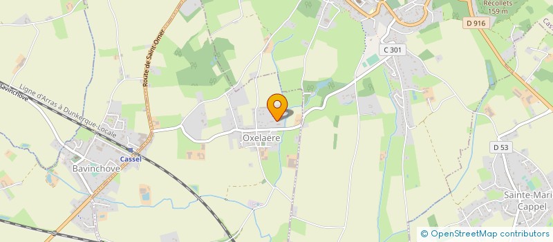 localisation de l'entreprise FC AGRI SERVICE LOCATION à BAVINCHOVE