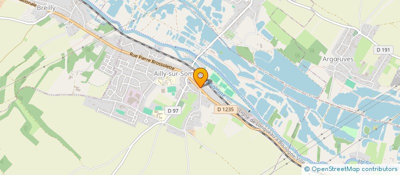 localisation de l'entreprise FC AILLY SUR SOMME SAMARA  AILLY-SUR-SOMME