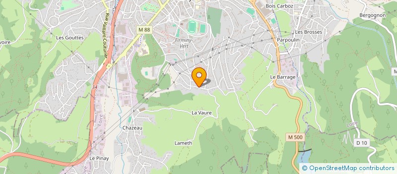 localisation de l'entreprise FC APPELOUS  FIRMINY