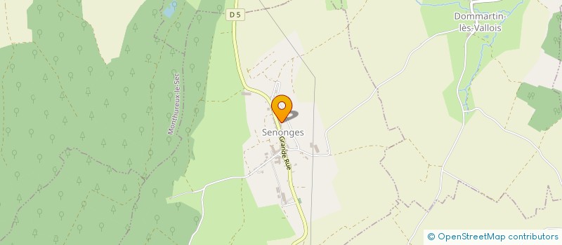 localisation de l'entreprise FC ARTISAN  SENONGES