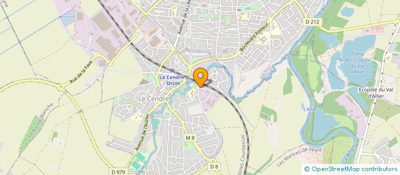 localisation de l'entreprise FC AUTO PERFORMANCE  LE CENDRE