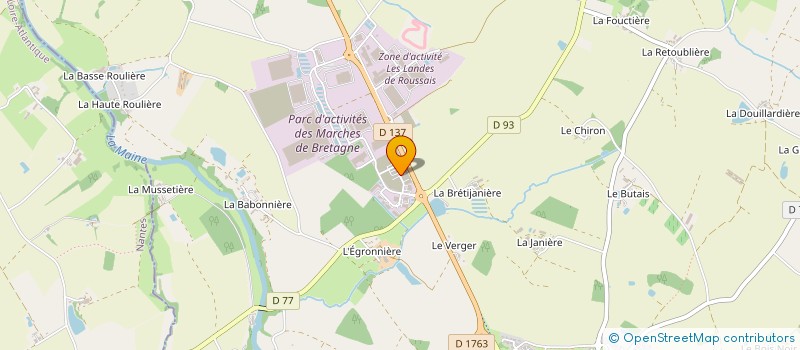 localisation de l'entreprise FC AUTOMOBILE  MONTAIGU-VENDEE