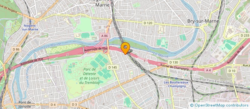 localisation de l'entreprise FC BAD BOYS à CHAMPIGNY-SUR-MARNE