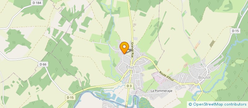 localisation de l'entreprise FC BAT'  MARNAY