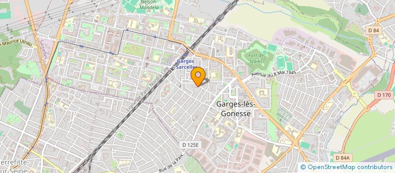 localisation de l'entreprise FC BATIMENT  GARGES-LES-GONESSE