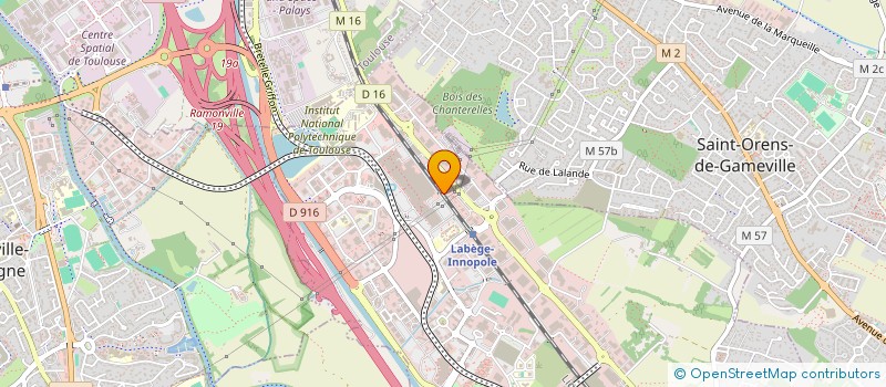 localisation de l'entreprise FC BOUTIQUE  LABEGE