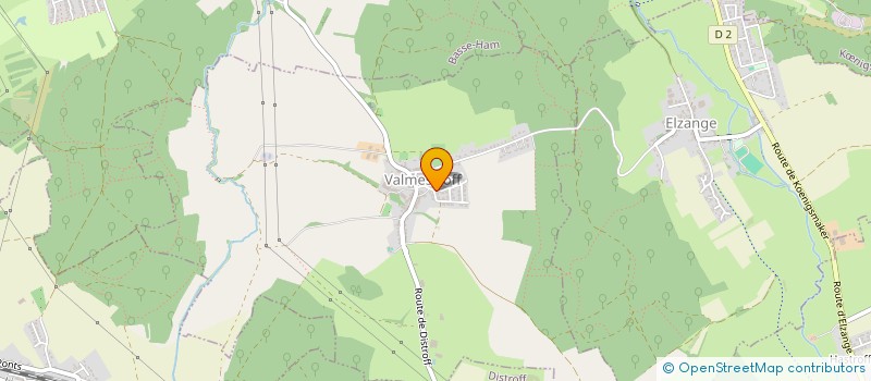 localisation de l'entreprise FC BRIQUERIE  VALMESTROFF