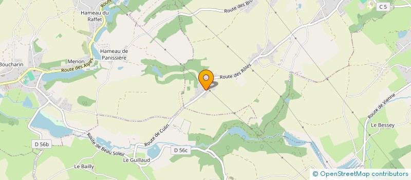 localisation de l'entreprise FC CHARPENTES METALLIQUES  CULIN