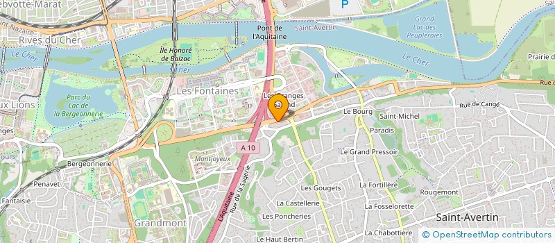 localisation de l'entreprise FC CLEAN à VEIGNE