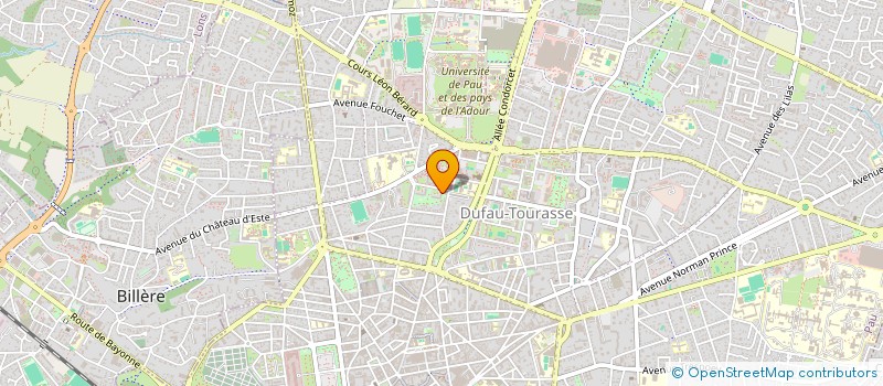 localisation de l'entreprise FC CLIM à PAU