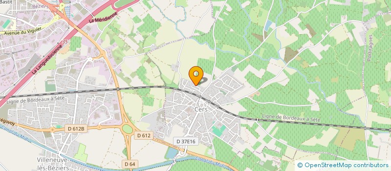 localisation de l'entreprise FC CLIM ET PLOMBERIE  CERS