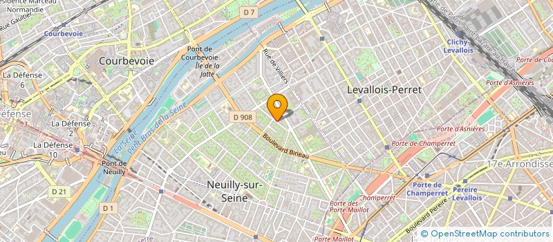 localisation de l'entreprise FC COMMUNICATION ET MULTIMEDIA à NEUILLY-SUR-SEINE