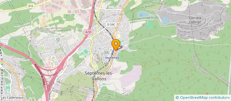 localisation de l'entreprise FC COMMUNICATIONS à SEPTEMES-LES-VALLONS