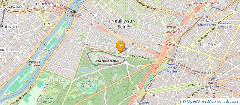 localisation de l'entreprise FC CONSEIL à NEUILLY-SUR-SEINE