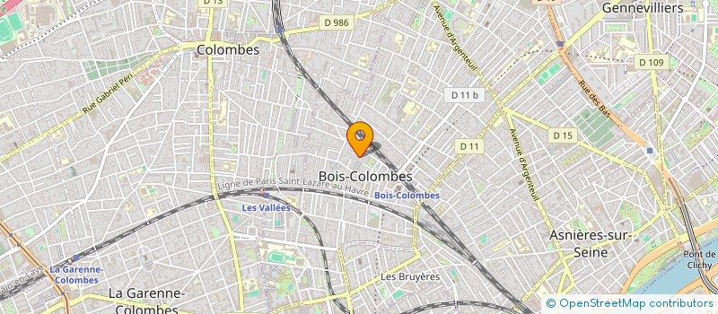 localisation de l'entreprise FC CONSEIL à BOIS-COLOMBES