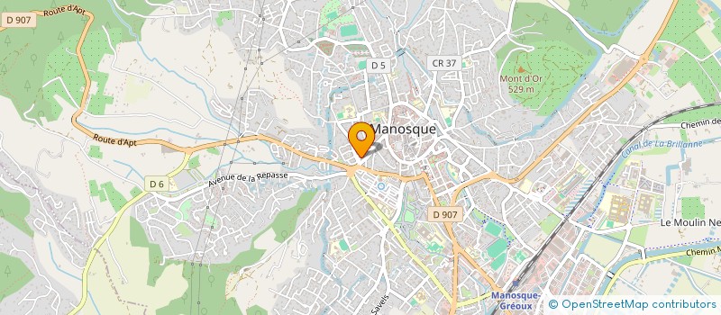localisation de l'entreprise FC-CONSEIL&FORMATION à MANOSQUE