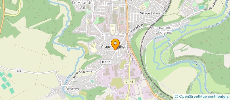 localisation de l'entreprise FC CONSEILS à CHAUMONT