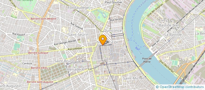 localisation de l'entreprise FC CONSULTANTS à BORDEAUX