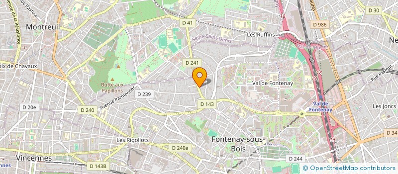 localisation de l'entreprise FC CONSULTING à FONTENAY-SOUS-BOIS