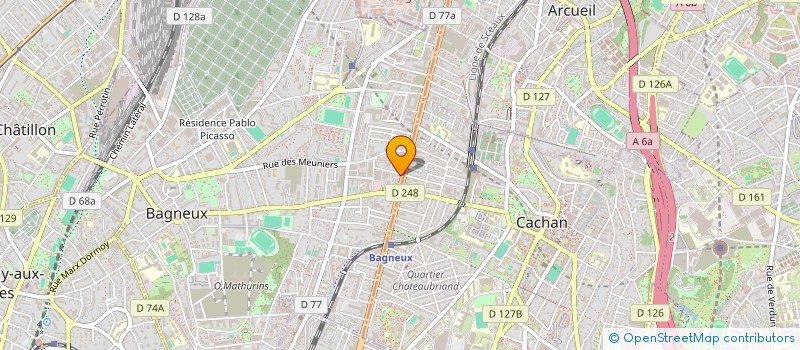 localisation de l'entreprise FC CONSULTING à BAGNEUX