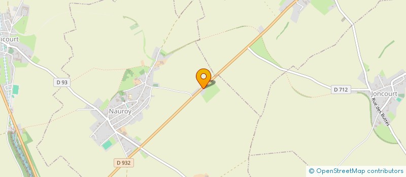 localisation de l'entreprise FC COUVERTURE  NAUROY