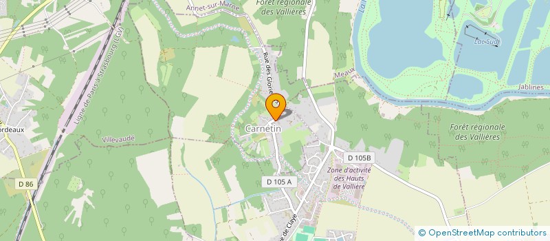 localisation de l'entreprise FC DEM  CARNETIN