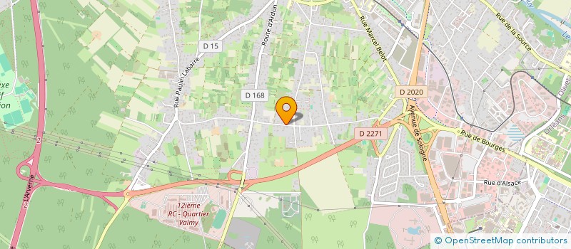 localisation de l'entreprise FC DEVELOPPEMENT à OLIVET