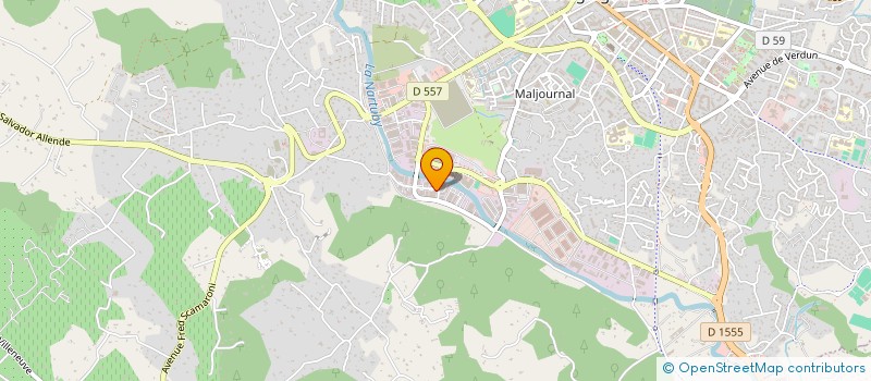 localisation de l'entreprise FC-ELEC  DRAGUIGNAN