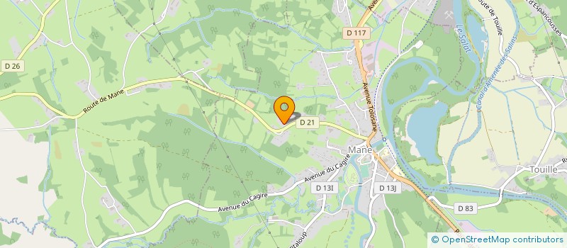 localisation de l'entreprise FC ENR CONSEIL  MANE