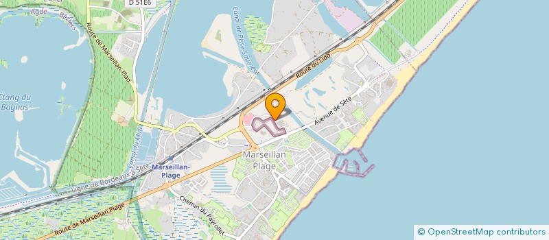 localisation de l'entreprise FC EVENTS à MARSEILLAN