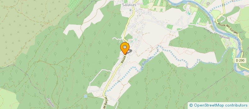 localisation de l'entreprise FC-EVOLUTION  SALAVAS