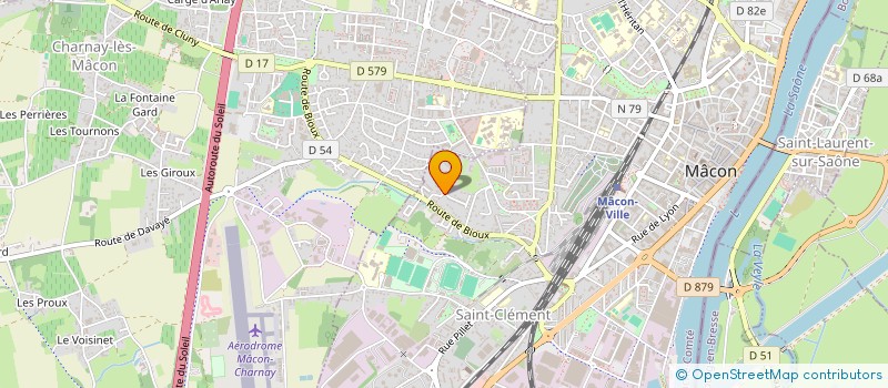 localisation de l'entreprise FC FACADES  MACON