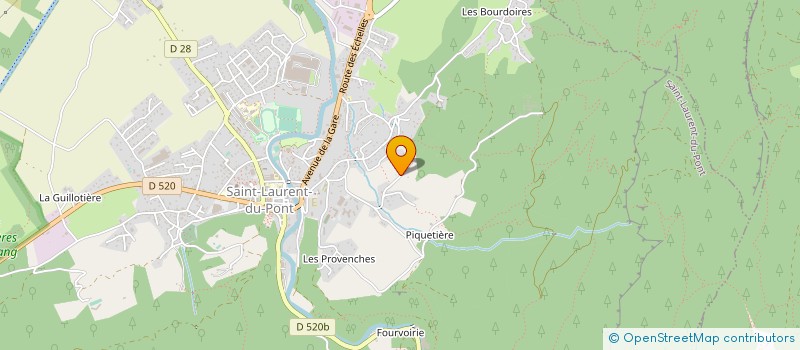 localisation de l'entreprise FC FACTORY  SAINT-LAURENT-DU-PONT