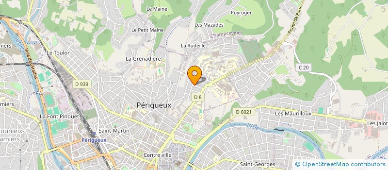 localisation de l'entreprise FC & FILS  PERIGUEUX