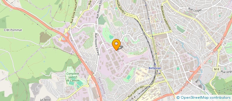 localisation de l'entreprise FC FIRM CCRK  SAINT-ETIENNE