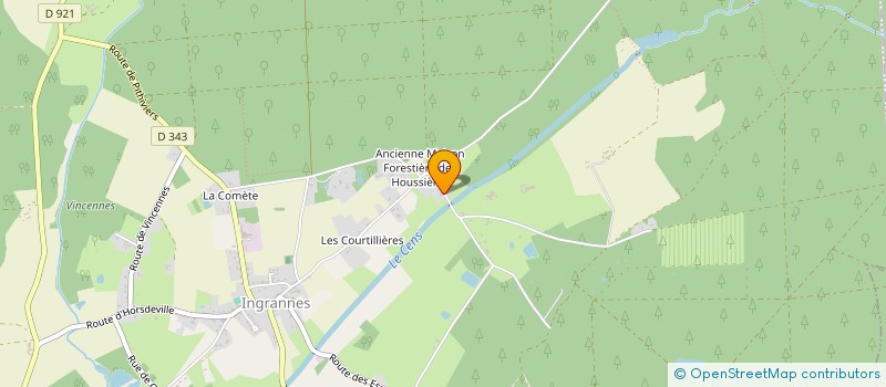 localisation de l'entreprise FC FORMATION CONCEPTIONS SCIENTIFIQUES à DONNERY