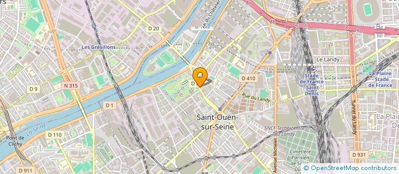 localisation de l'entreprise FC GEOPOLITICS à SAINT-OUEN-SUR-SEINE