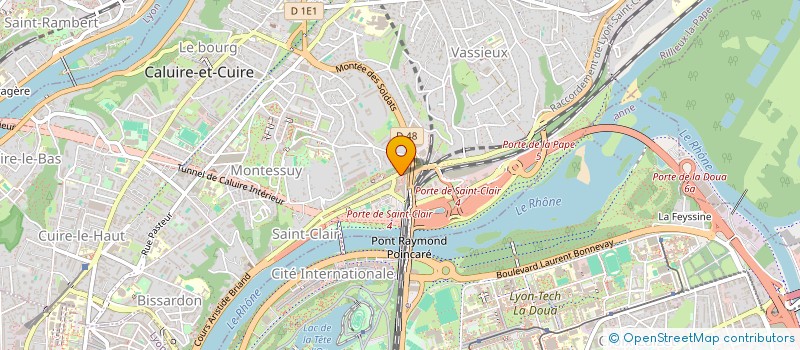 localisation de l'entreprise FC GESTION  CALUIRE-ET-CUIRE