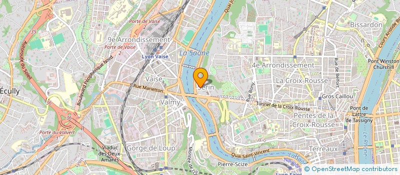 localisation de l'entreprise FC GUILLOUD  LYON