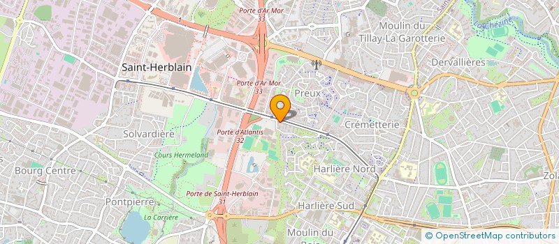localisation de l'entreprise FC HABITAT à SAINT-HERBLAIN