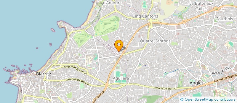 localisation de l'entreprise FC HARITZAK à BIARRITZ