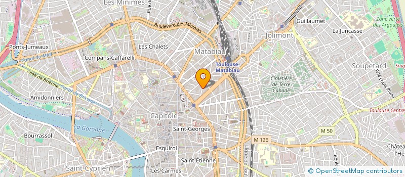 localisation de l'entreprise FC IMMO à TOULOUSE